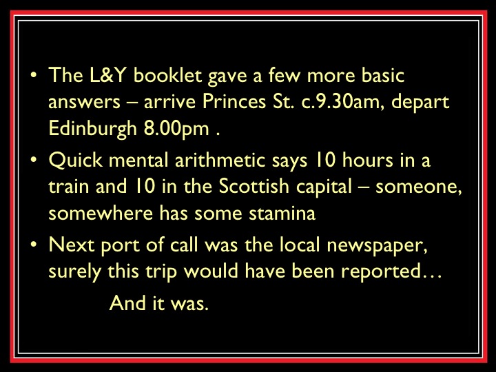 The LYR and the Caley Slide 4