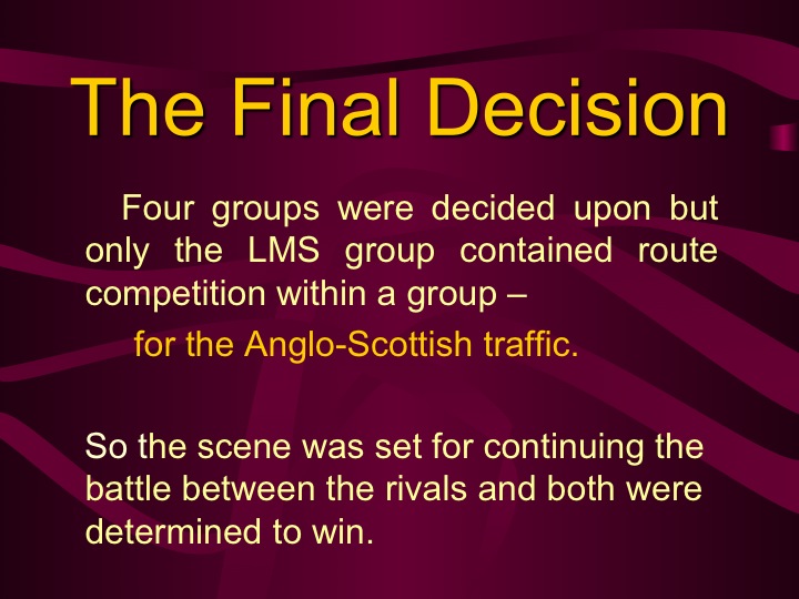 A Three Cornered Contest Forming the LMS Slide 12