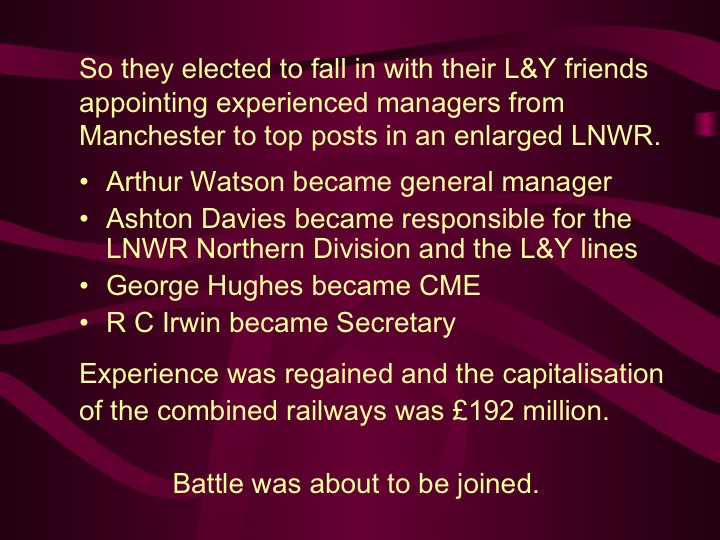 A Three Cornered Contest Forming the LMS Slide 15