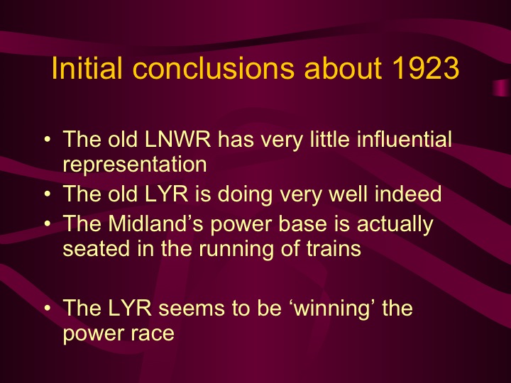 A Three Cornered Contest Forming the LMS Slide 19