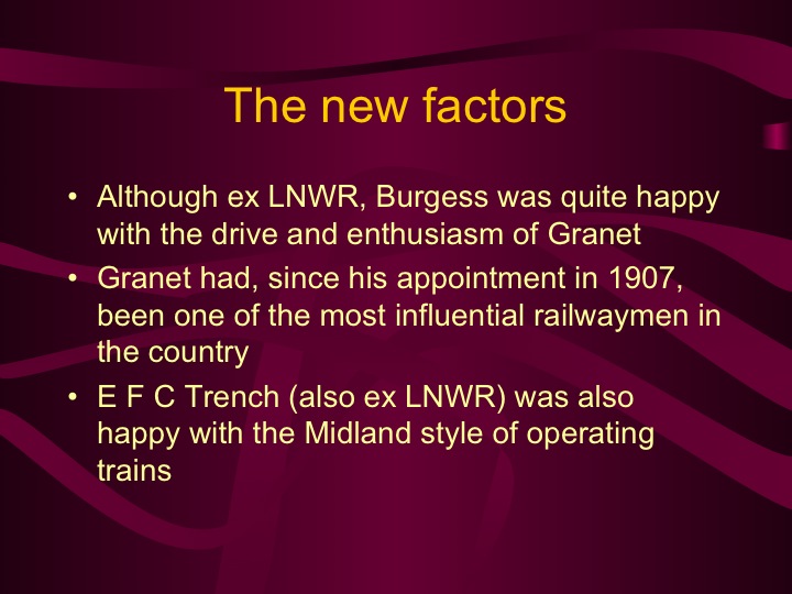 A Three Cornered Contest Forming the LMS Slide 22