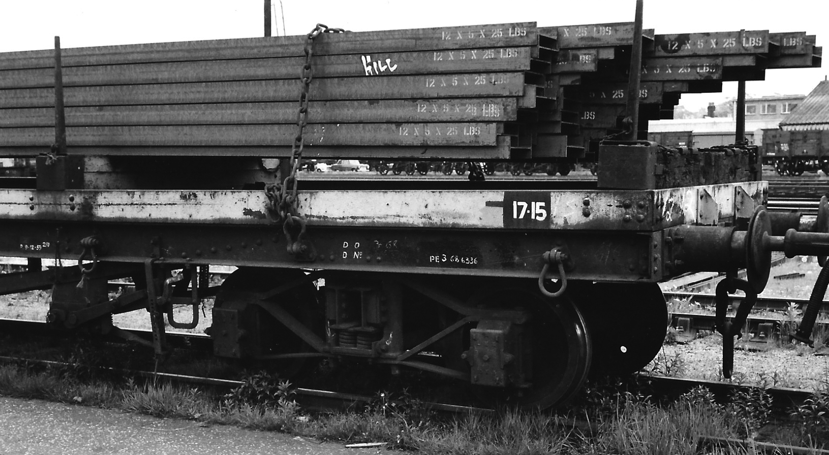 close up of the bogie M720720
