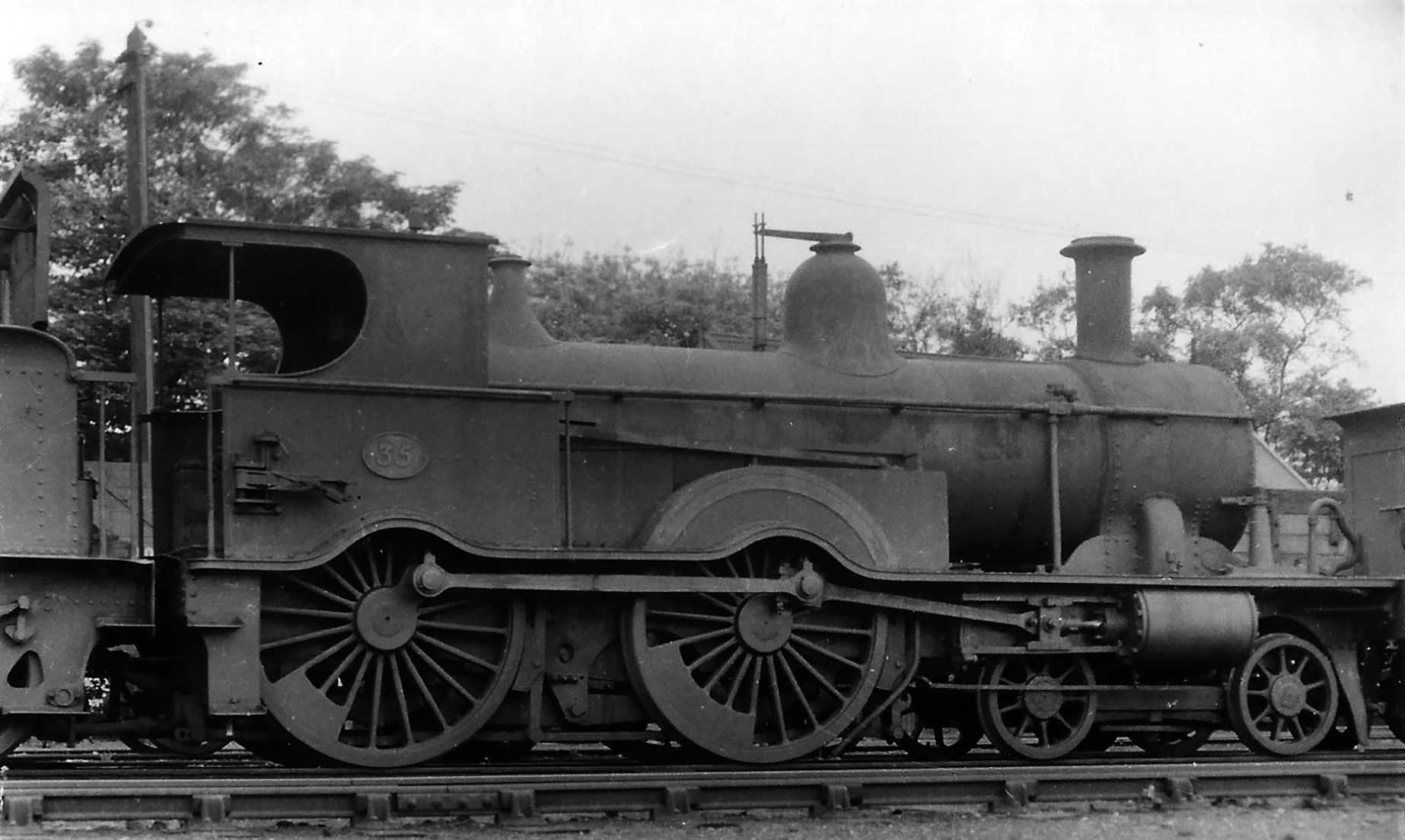 Photo showing No. 35 at Melton Constable on 1 July 1936